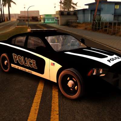 2014 Dodge Charger Cleveland TN Police for GTA San Andreas front view