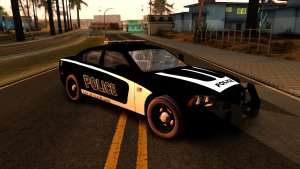 2014 Dodge Charger Cleveland TN Police for GTA San Andreas front view