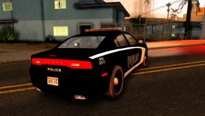 2014 Dodge Charger Cleveland TN Police for GTA San Andreas back view