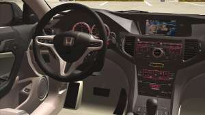Honda Accord 2009 for GTA San Andreas interior