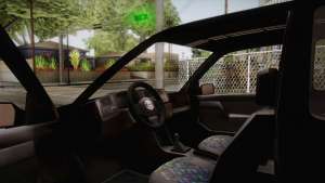 Volkswagen Golf Mk3 Blyatmobile for GTA San Andreas interior