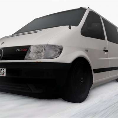Mercedes-Benz Vito for GTA San Andreas front view