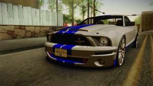 Ford Mustang Shelby GT500KR Super Snake for GTA San Andreas front view