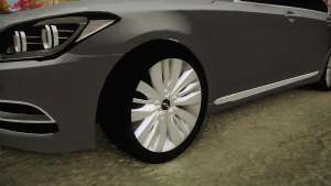 Hyundai Genesis 2016 v1.2 for GTA San Andreas wheels