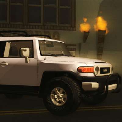 Toyota FJ Cruiser 2012 for GTA San Andreas front view