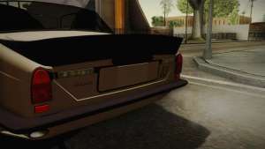 Jaguar Broadspeed XJC for GTA San Andreas trunk