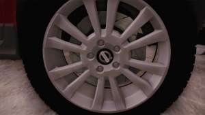 Volvo XC60 2009 for GTA San Andreas wheels