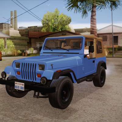 Jeep Wrangler V10 TT Black Revel for GTA San Andreas front view