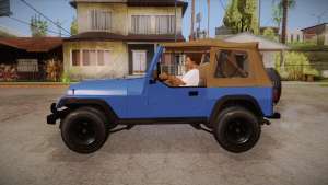 Jeep Wrangler V10 TT Black Revel for GTA San Andreas side view