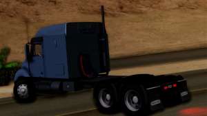 Freightliner Columbia for GTA San Andreas rear view