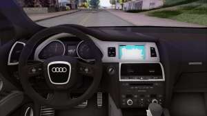 Audi Q7 Winter - for GTA San Andreas interior