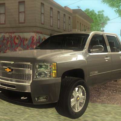 Chevrolet Cheyenne LT 2012 for GTA San Andreas front view
