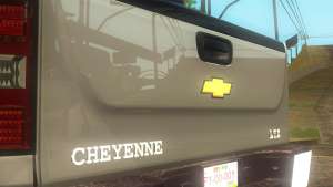 Chevrolet Cheyenne LT 2012 for GTA San Andreas exterior