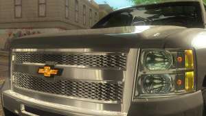 Chevrolet Cheyenne LT 2012 for GTA San Andreas lights