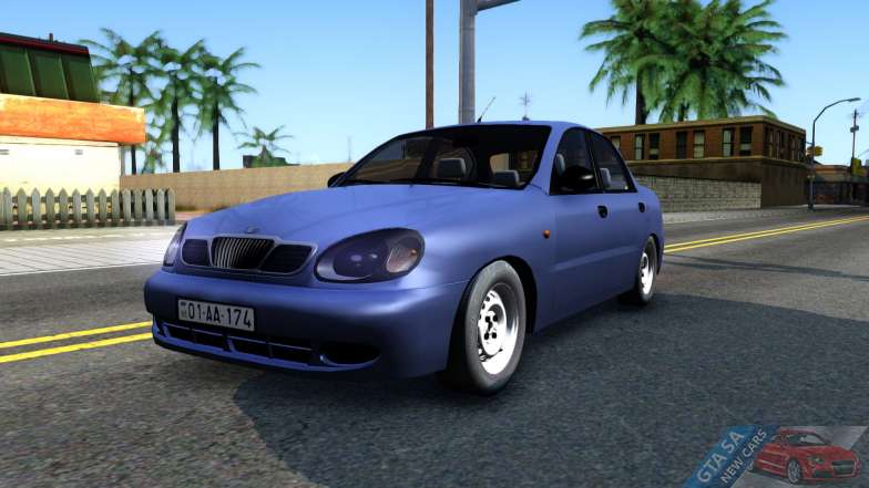 Daewoo Lanos for GTA San Andreas front view