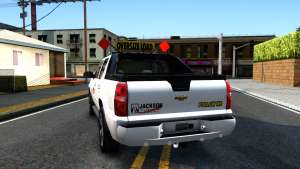 2007 Chevy Avalanche - Pilot Car for GTA San Andreas rear view