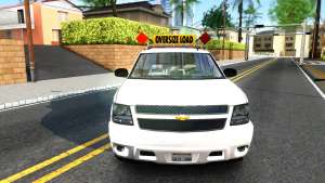 2007 Chevy Avalanche - Pilot Car for GTA San Andreas front