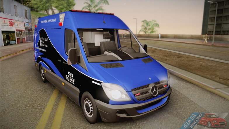 Mercedes-Benz Sprinter 2012 Midwest Ambulance for GTA San Andreas front view