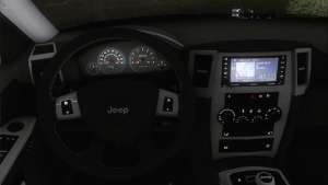 Jeep Cherokee SRT8 for GTA San Andreas interior