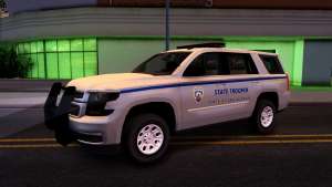 2015 Chevy Tahoe San Andreas State Trooper for GTA San Andreas front