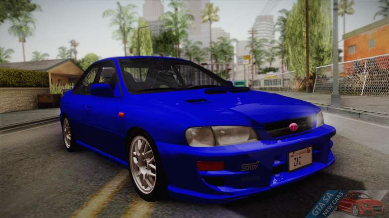 Subaru Impreza WRX STI GC8 1999 v1.0 for GTA San Andreas front view