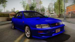 Subaru Impreza WRX STI GC8 1999 v1.0 for GTA San Andreas front view