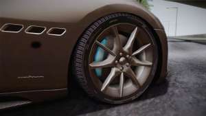 Maserati Gran Turismo Sport for GTA San Andreas wheels