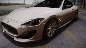 Maserati Gran Turismo Sport for GTA San Andreas exterior