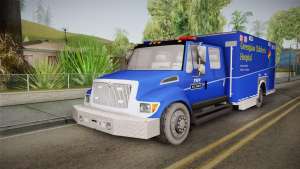 International Terrastar Ambulance 2014 for GTA San Andreas front view