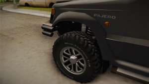 Mitsubishi Pajero 3-Door Off-Road for GTA San Andreas wheels