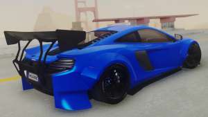 McLaren 650S Coupe Liberty Walk for GTA San Andreas rear view