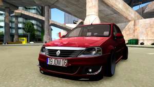 Renault Logan for GTA San Andreas front view