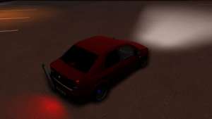 Renault Logan for GTA San Andreas lights