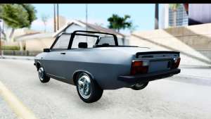 Dacia 1300 Sport Cabrio for GTA San Andreas rear