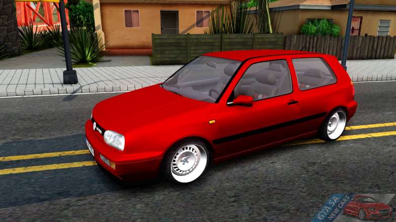 Volkswagen Golf Mk3 1997 for GTA San Andreas front view