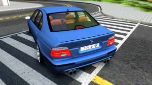 BMW M5 E39 for GTA San Andreas rear view