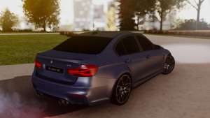 BMW M3 F30 30 Jahre for GTA San Andreas rear view