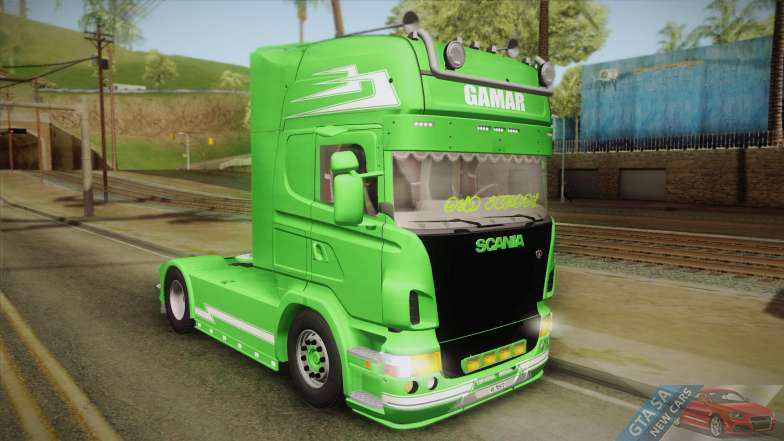 Scania Old School for GTA San Andreas front view