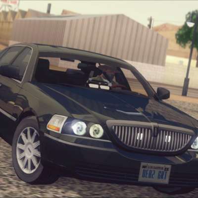 Lincoln Town Car 2010 for GTA San Andreas front view