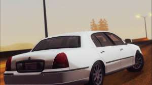 Lincoln Town Car 2010 for GTA San Andreas rear