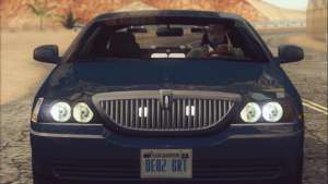 Lincoln Town Car 2010 for GTA San Andreas front