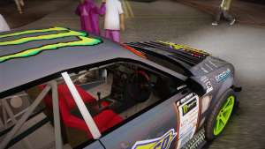 D1GP Toyota Mark II Sunoco Monster for GTA San Andreas interior