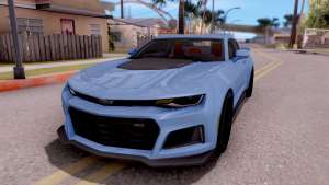 Chevrolet Camaro ZL1 2017 for GTA San Andreas front view