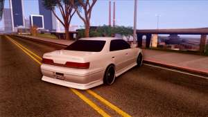 Toyota Mark II for GTA San Andreas rear view