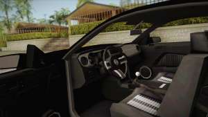 Ford Mustang GT500 for GTA San Andreas interior