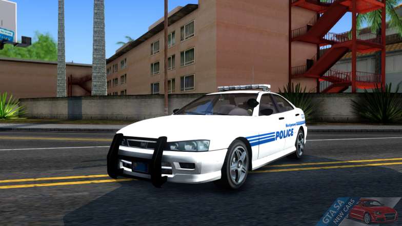 1998 Dinka Chavos Montgomery Police Department for GTA San Andreas front view
