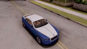 Rolls-Royce Wraith v2 for GTA San Andreas exterior