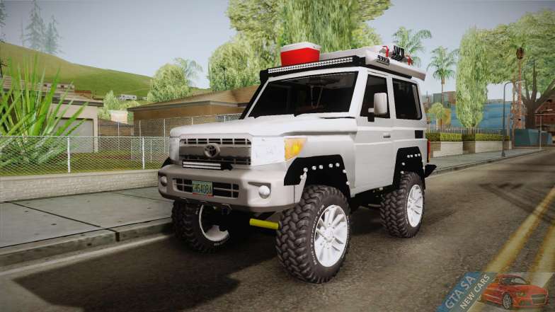 Toyota Land Cruiser Machito 2013 Sound Y for GTA San Andreas front view