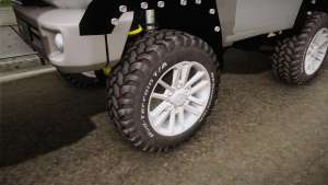 Toyota Land Cruiser Machito 2013 Sound Y for GTA San Andreas wheels