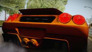 HTT Plethore LC750 2012 for GTA San Andreas rear